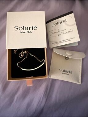 Solarié Rose Gold Bar Bracelet NWT/Box